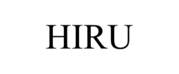 HIRU trademark