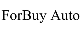 FORBUY AUTO trademark