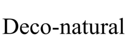 DECO-NATURAL trademark