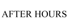 AFTER HOURS trademark