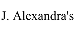J. ALEXANDRA'S trademark