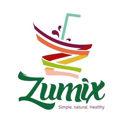 ZUMIX SIMPLE. NATURAL. HEALTHY trademark