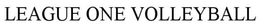 LEAGUE ONE VOLLEYBALL trademark