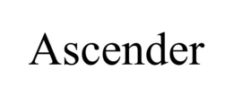 ASCENDER trademark