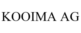 KOOIMA AG trademark