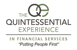 THE QE QUINTESSENTIAL EXPERIENCE IN FINANCIAL SERVICES "PUTTING PEOPLE FIRST" trademark