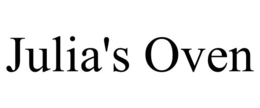 JULIA'S OVEN trademark