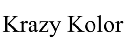 KRAZY KOLOR trademark