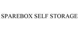 SPAREBOX SELF STORAGE trademark
