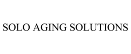 SOLO AGING SOLUTIONS trademark