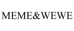 MEME&WEWE trademark
