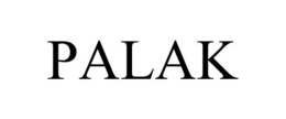 PALAK trademark