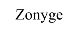 ZONYGE trademark