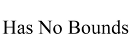 HASNOBOUNDS trademark