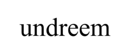 UNDREEM trademark