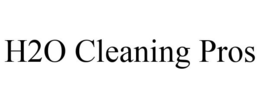 H2O CLEANING PROS trademark