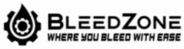 BLEEDZONE WHERE YOU BLEED WITH EASE trademark