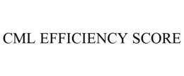 CML EFFICIENCY SCORE trademark