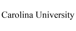 CAROLINA UNIVERSITY trademark