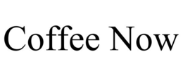 COFFEE NOW trademark