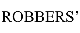 ROBBERS' trademark
