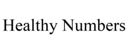 HEALTHY NUMBERS trademark