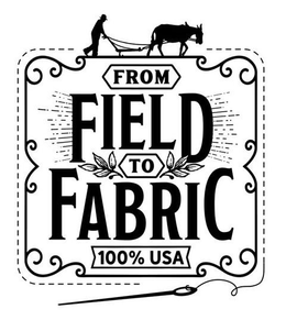 FROM FIELD TO FABRIC 100% USA trademark