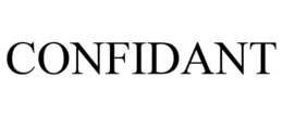 CONFIDANT trademark