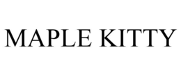 MAPLE KITTY trademark