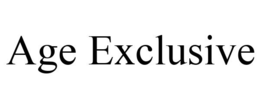 AGE EXCLUSIVE trademark