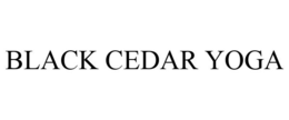 BLACK CEDAR YOGA trademark