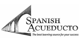 SPANISH ACUEDUCTO THE BEST LEARNING SOURCE FOR YOUR SUCCESS trademark
