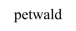 PETWALD trademark