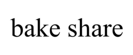 BAKE SHARE trademark
