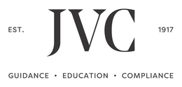EST. JVC 1917 GUIDANCE · EDUCATION · COMPLIANCE trademark