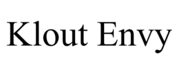 KLOUT ENVY trademark