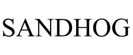 SANDHOG trademark