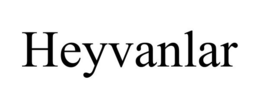HEYVANLAR trademark