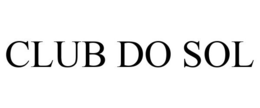 CLUB DO SOL trademark