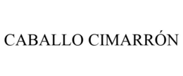 CABALLO CIMARRÓN trademark