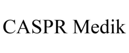 CASPR MEDIK trademark