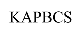 KAPBCS trademark