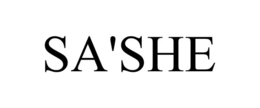SA'SHE trademark