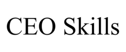 CEO SKILLS trademark