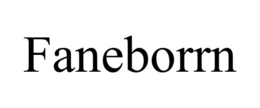 FANEBORRN trademark