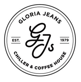 GJS GLORIA JEANS CHILLER & COFFEE HOUSE EST. 1979 trademark