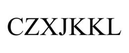 CZXJKKL trademark