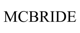 MCBRIDE trademark