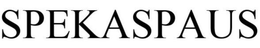 SPEKASPAUS trademark