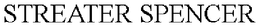 STREATER SPENCER trademark
